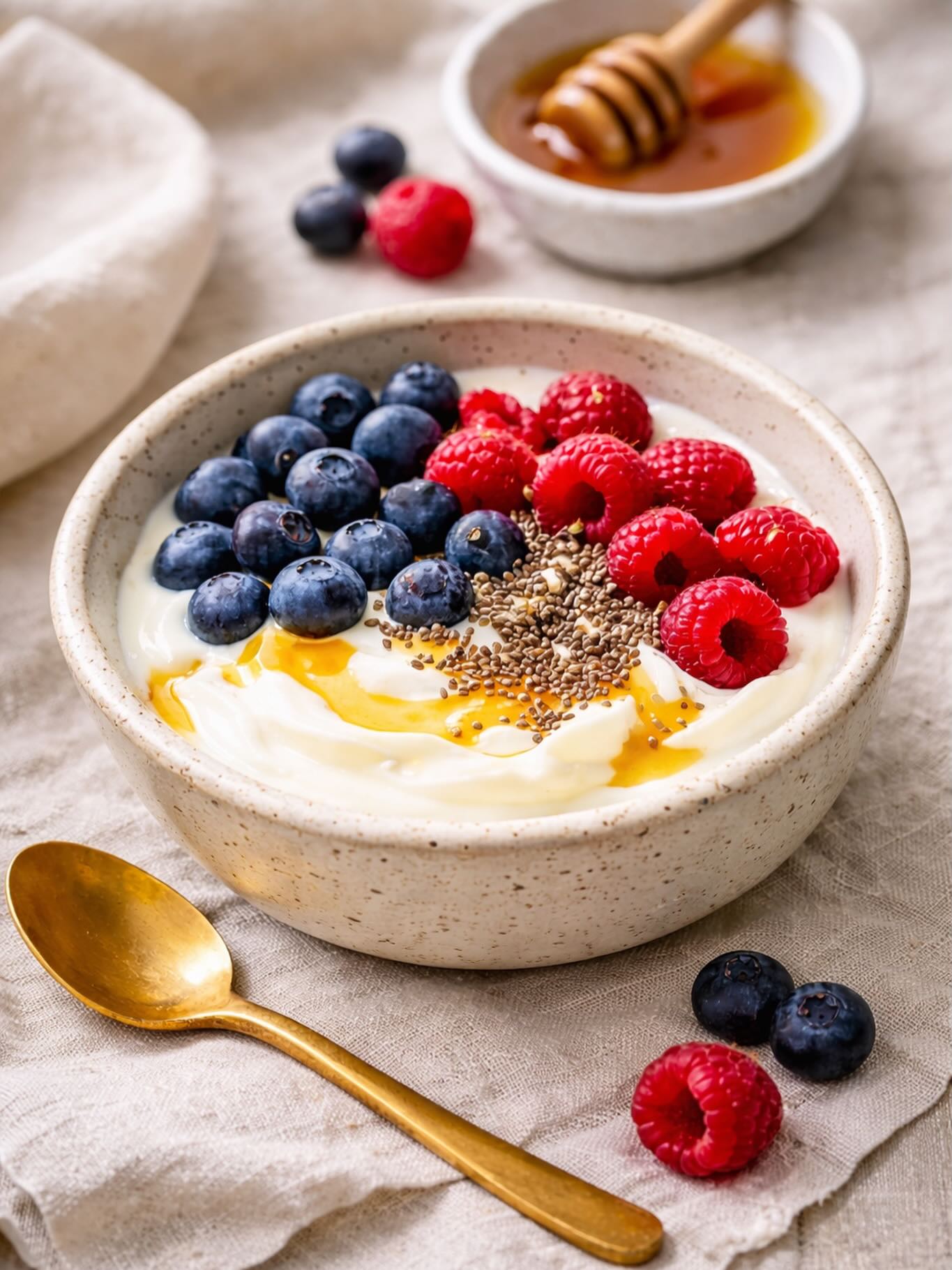 Greek Yogurt Berry Bowl